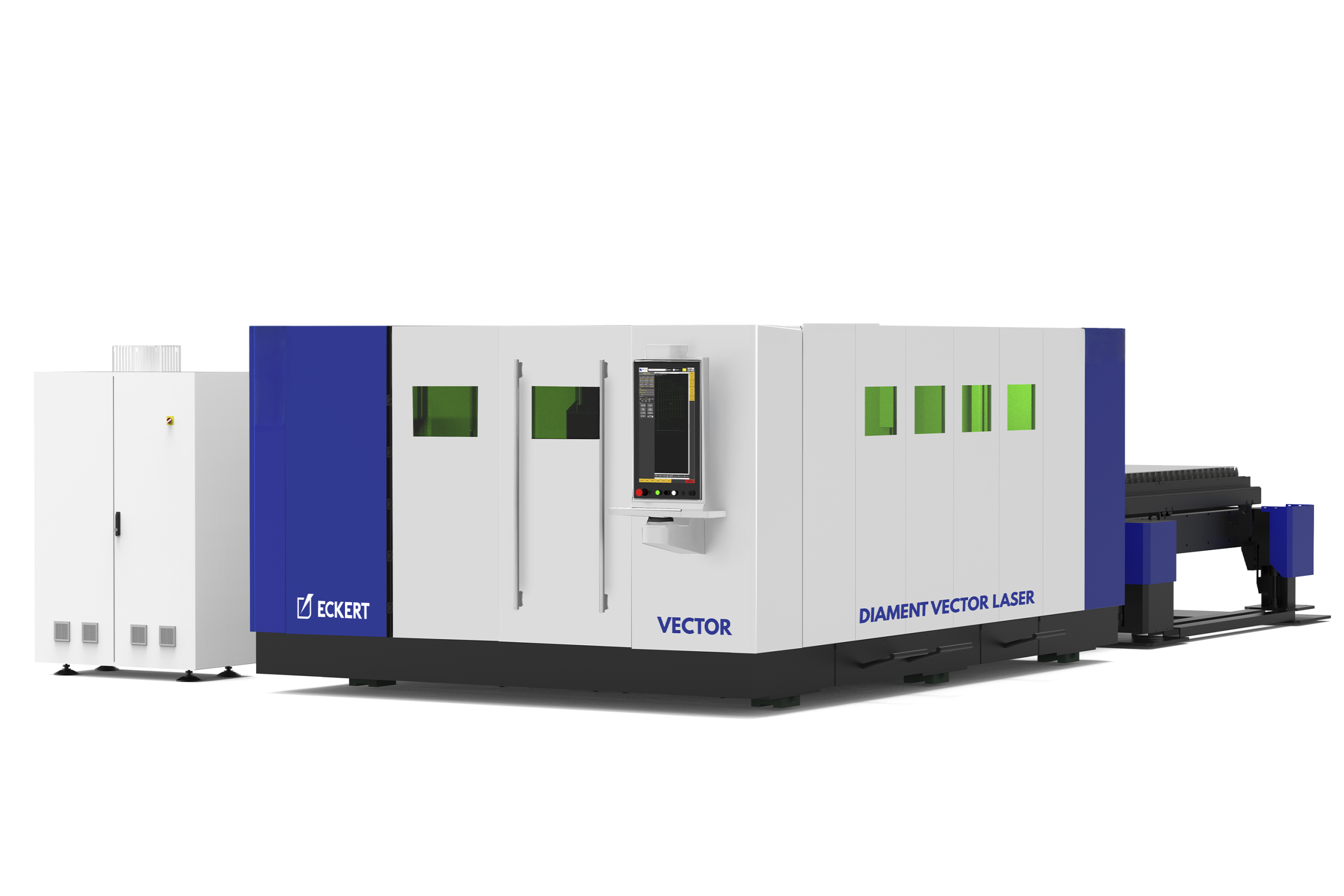 Eckert Diamond Vector Fiber Lézervágógép